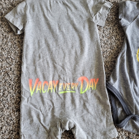 Hurley/Nirvana Set of Onesies - 12mo - Picture 5 of 7